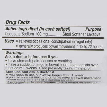 Geri-Care® Docusate Sodium Stool Softener