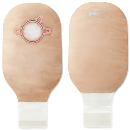 Hollister 18182 New Image 2-Piece Beige Colostomy Pouch, Pre-cut to Fit 44 mm