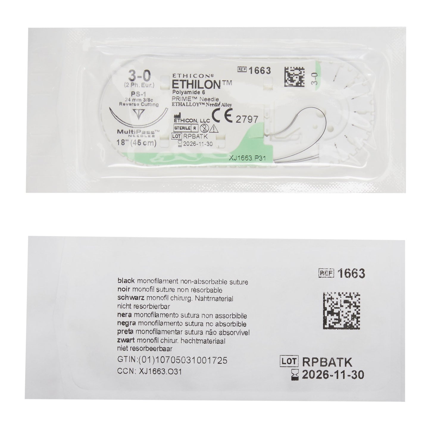 Ethilon™ Suture with Needle