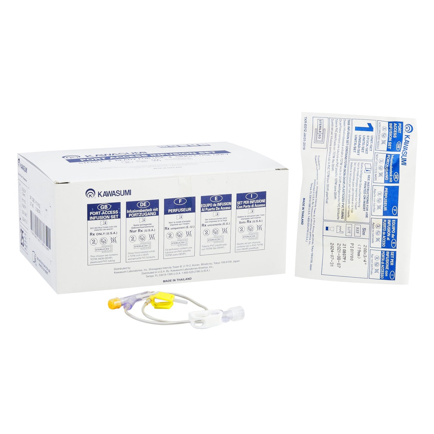 Kawasumi Huber Infusion Set