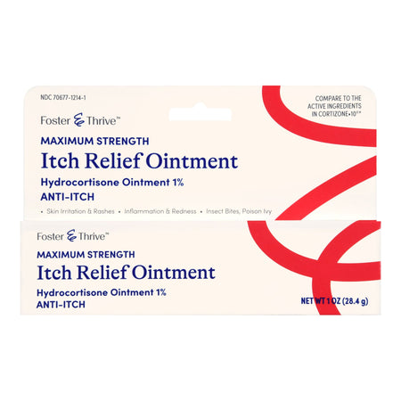 McKesson 70677121401 Foster & Thrive Hydrocortisone Ointment