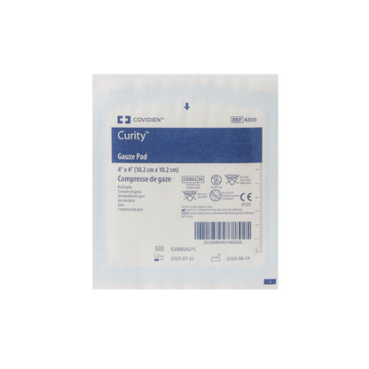 Curity™ Sterile Gauze Sponge, 4 x 4 Inch, 12-Ply