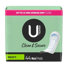 Feminine Pad U by Kotex® Clean and Secure Maxi Heavy Absorbency