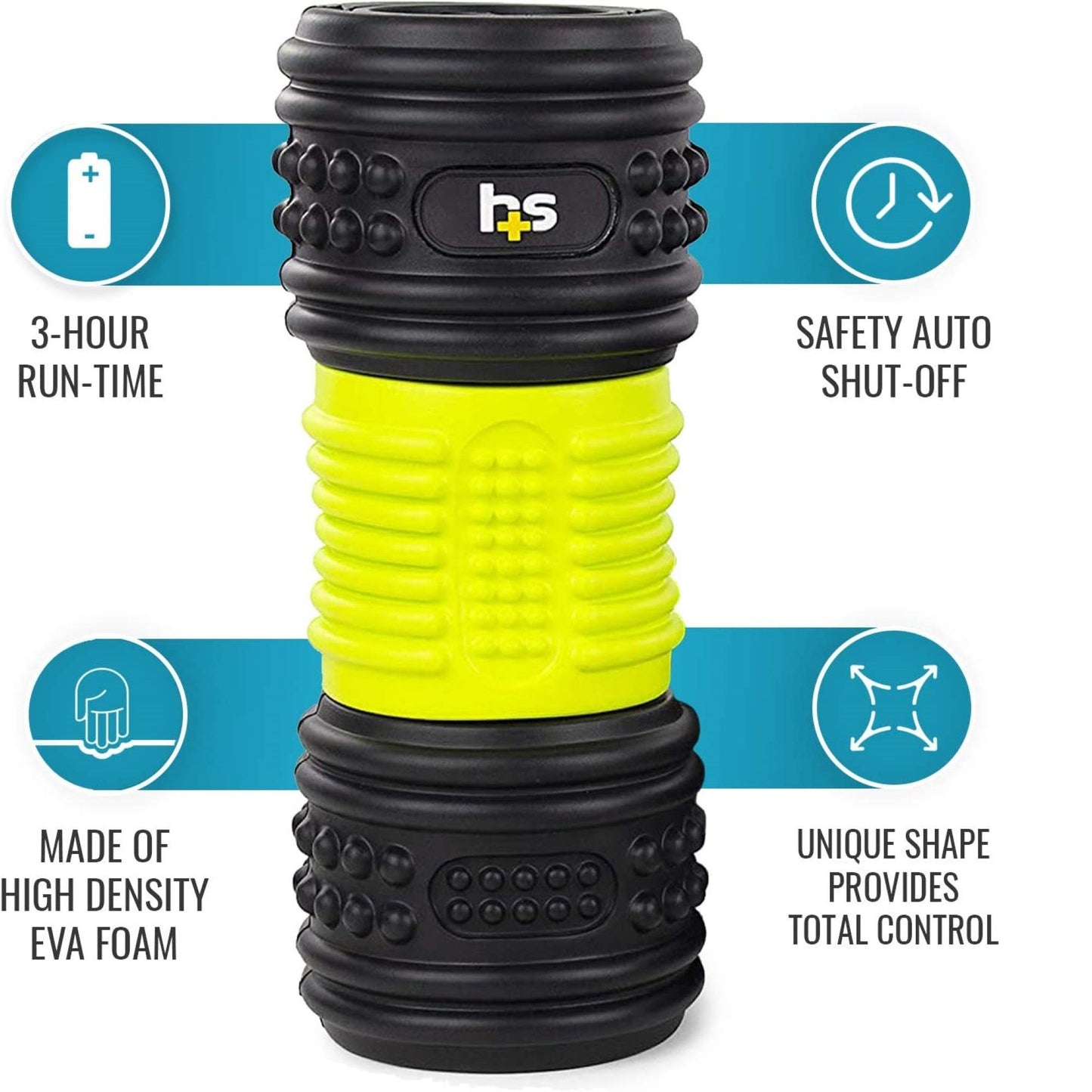 H+S Massaging Foam Roller