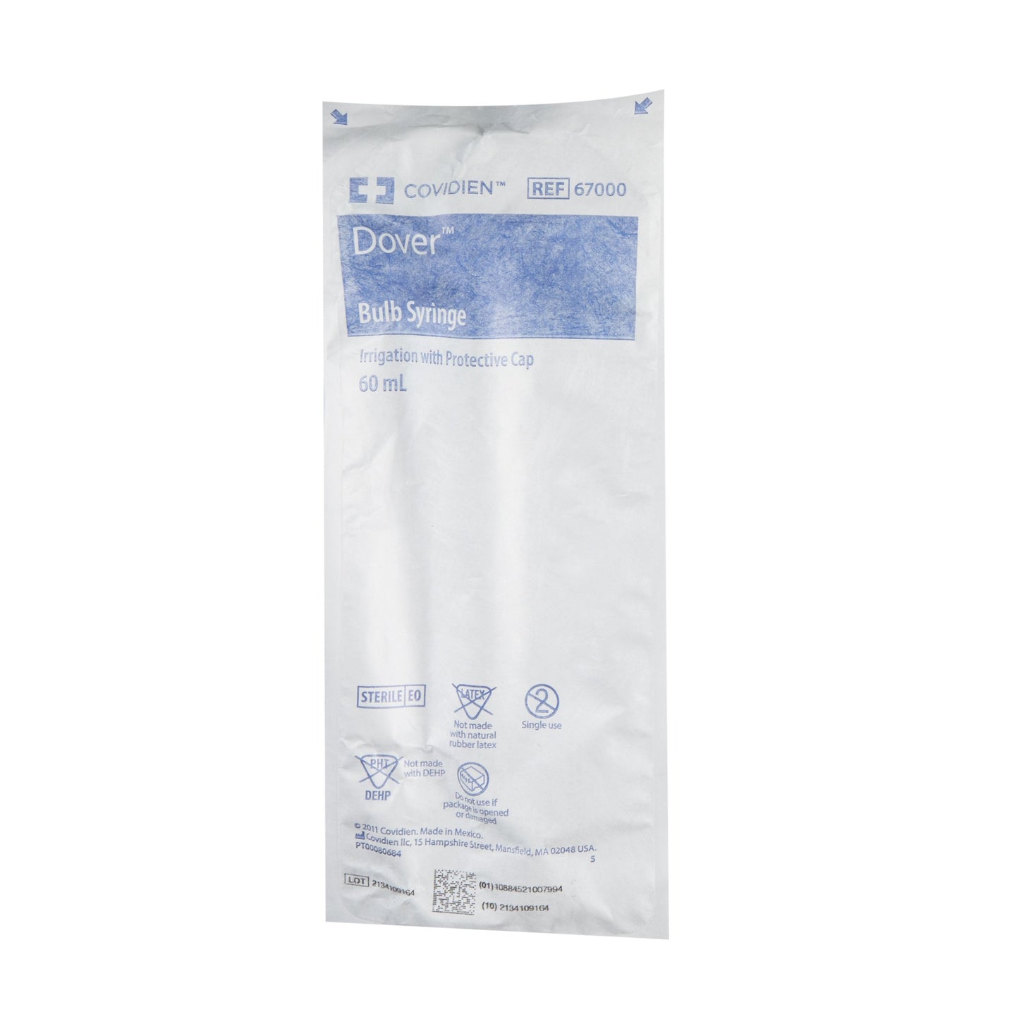 Dover™ Irrigation Bulb Syringe, 60 mL