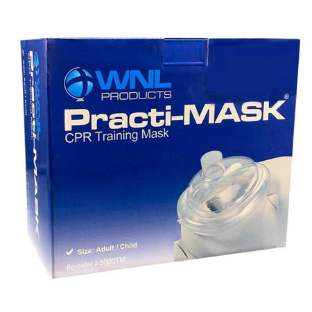 Work N Leisure Products Inc 5000TM CPR Trainer with Training Valve Combo Practi-MASK Adult / Child