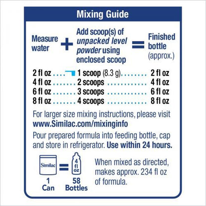 Infant Formula Similac® Advance® Unflavored 30.8 oz. Can Powder Iron