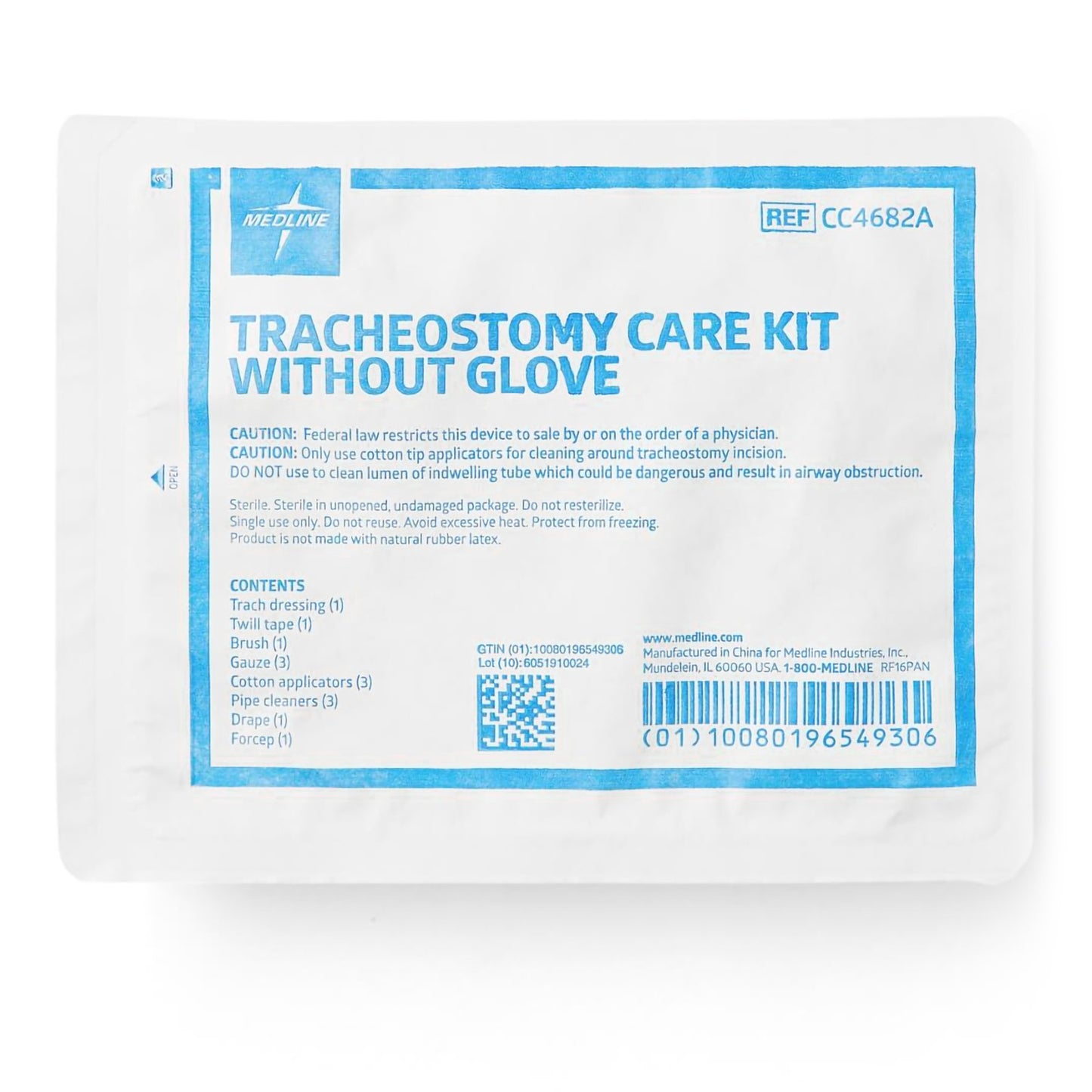 Medline Tracheostomy Care Kit