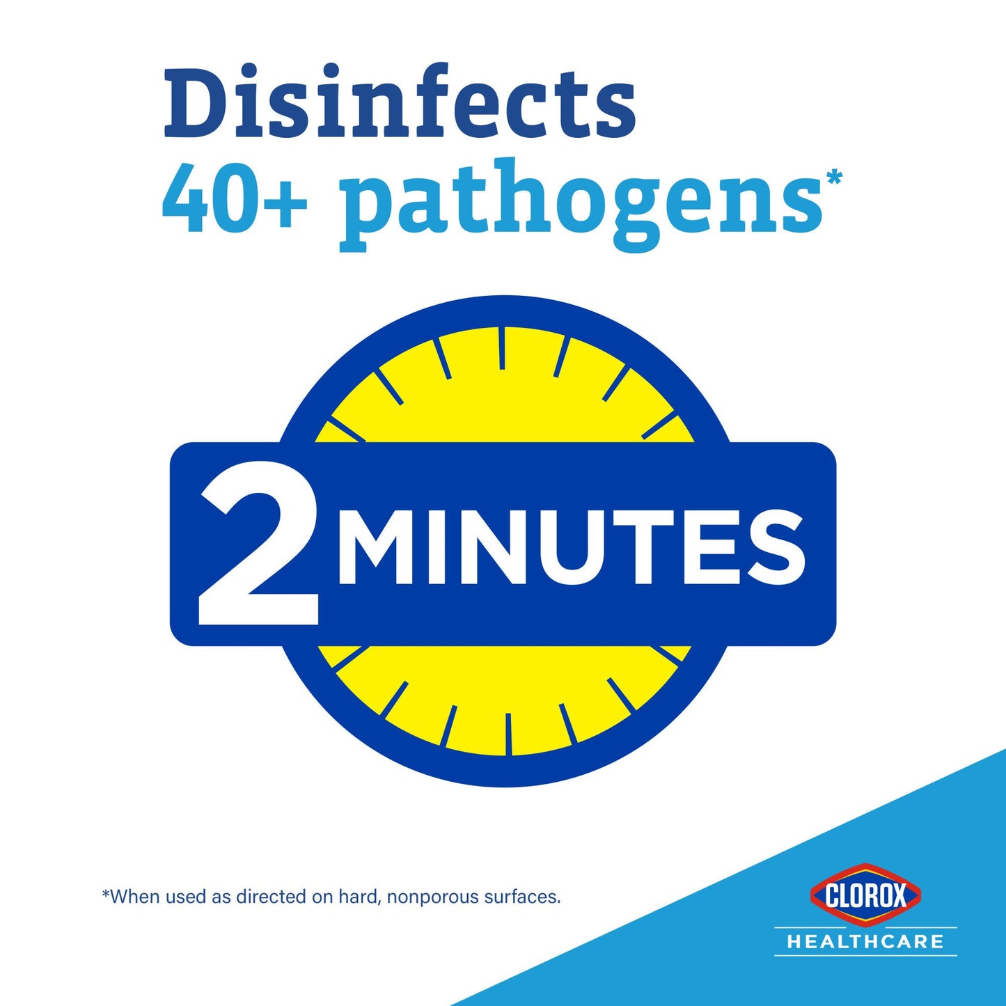 Clorox Healthcare® VersaSure® Cleaner Disinfectant Wipes, Refill Pouch