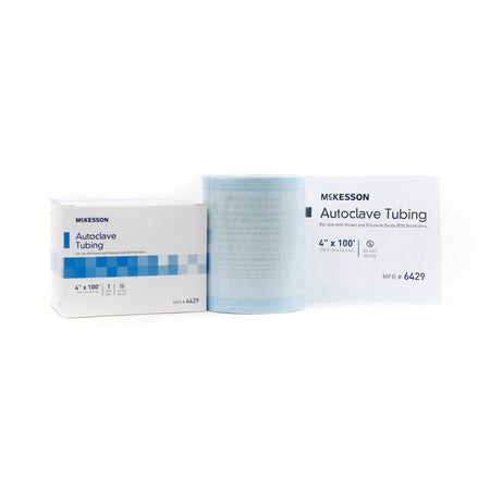 McKesson 854704 Sterilization Tubing, 4 Inch x 100 Foot