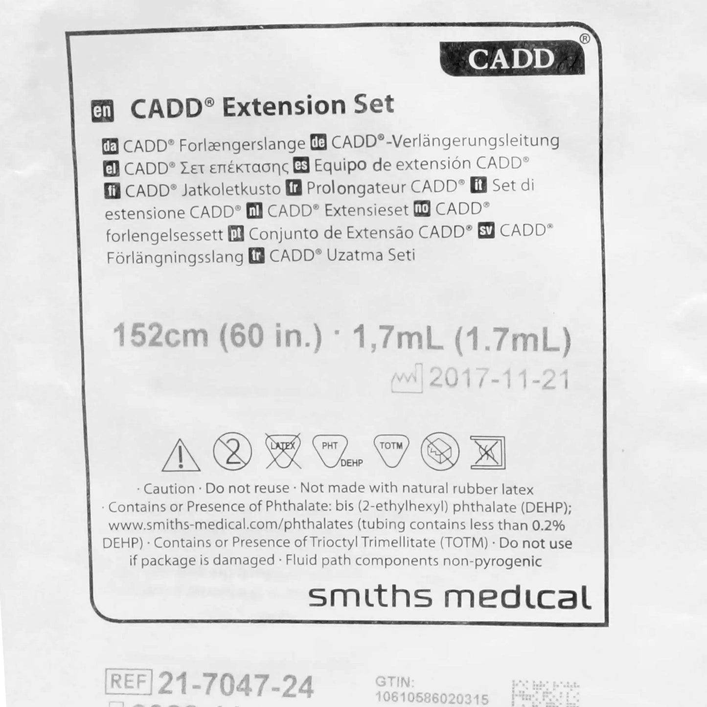 Cadd® Extension Set