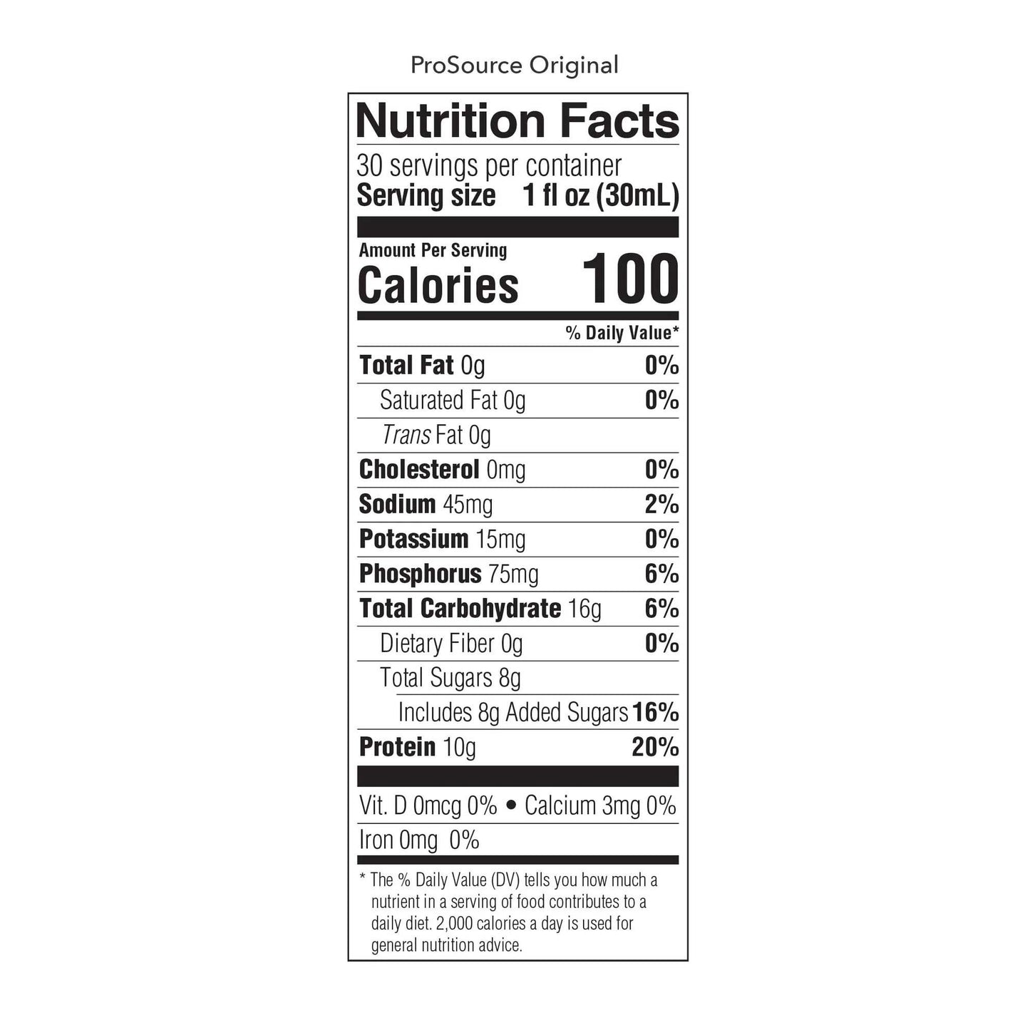 ProSource™ Collagen and Whey Protein Formula, 30-ounce Bottle