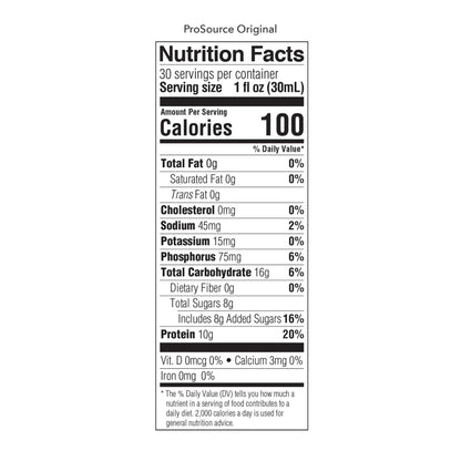 ProSource™ Collagen and Whey Protein Formula, 30-ounce Bottle