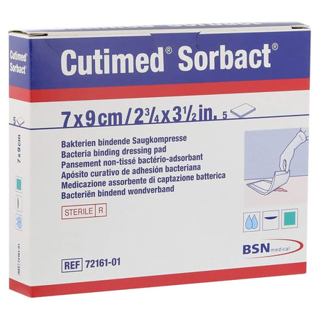 BSN 7216111 Cutimed Sorbact Antimicrobial Mesh Dressing, 2¾ x 3½ Inch