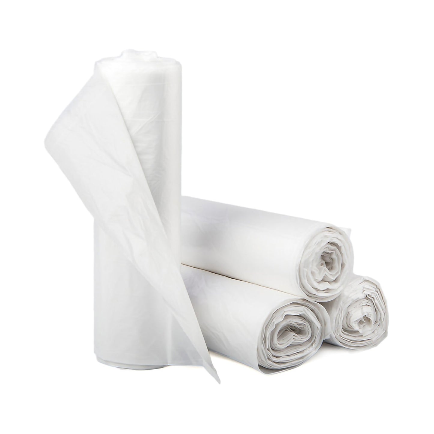 McKesson Extra Heavy Plus Duty Trash Bag, Clear, 45 gal.