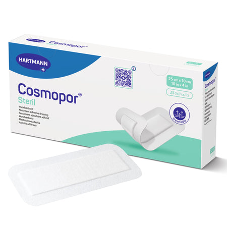 Hartmann 900814 Cosmopor Adhesive Dressing, 4 x 10 Inch