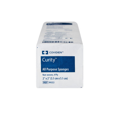 Curity™ Nonwoven Sponge, 2 x 2 Inch, 4-Ply