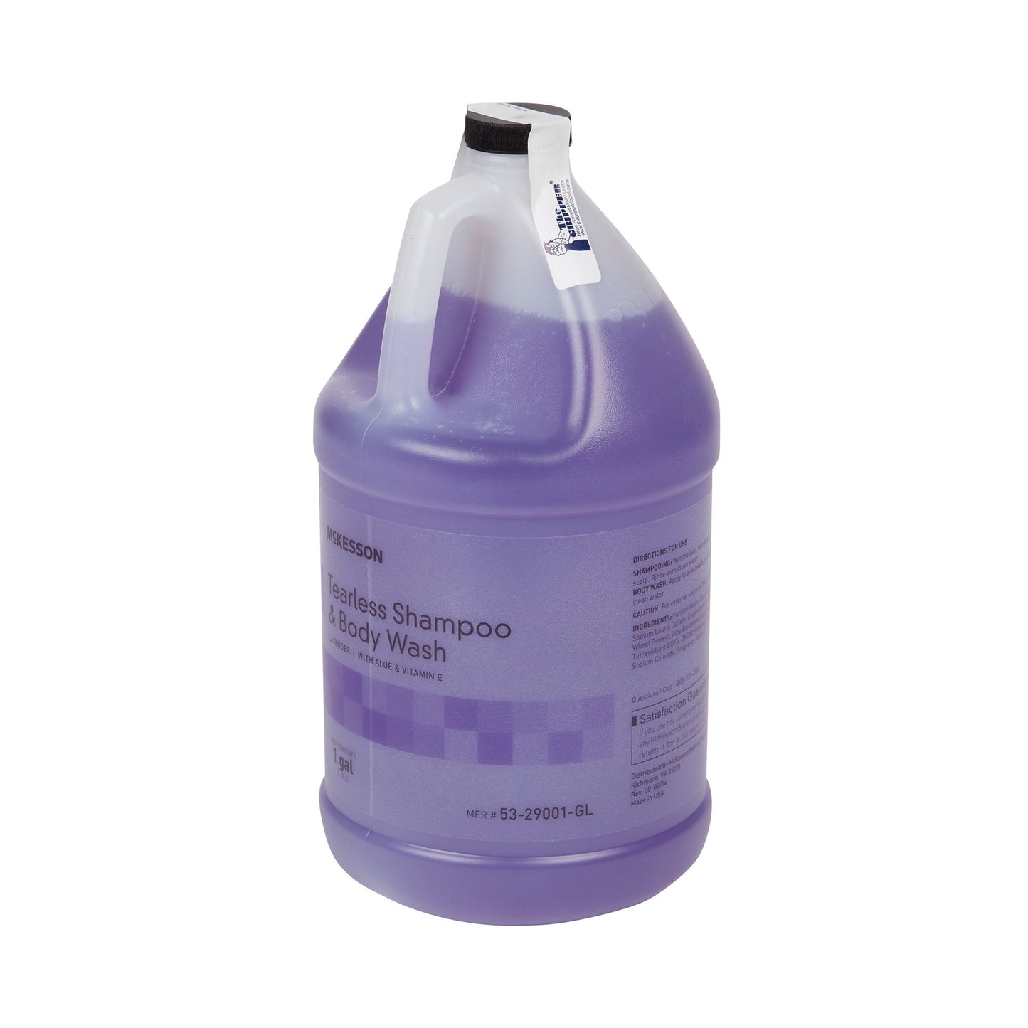 McKesson Tearless Shampoo and Body Wash, Lavender Scent, 1 gal Jug