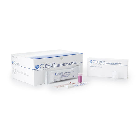 Chembio Diagnostic 60-9507-0 Sure Check HIV-1/2 Antibody Sexual Health Test Kit