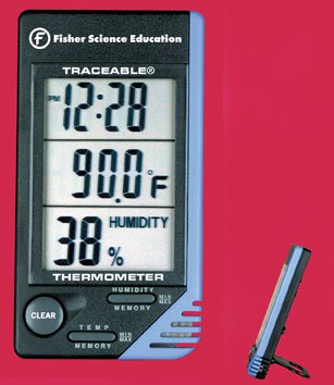 Fisher Anatomical S66279 Science Education Hygrometer / Thermometer