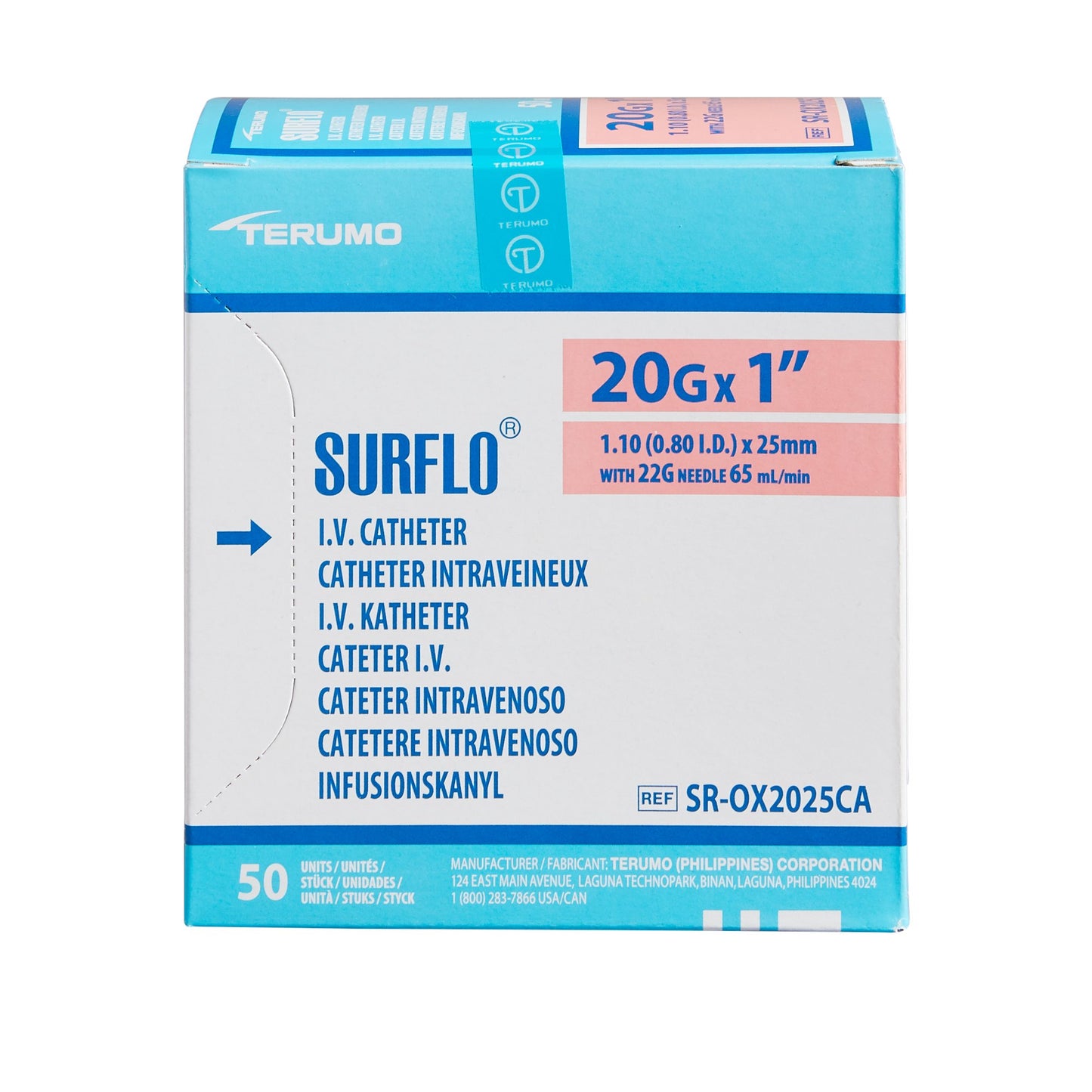 Surflo® Peripheral IV Catheter