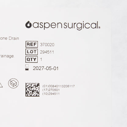 McKesson Wound Drain Tube, 7 Fr., 9-Inch Length