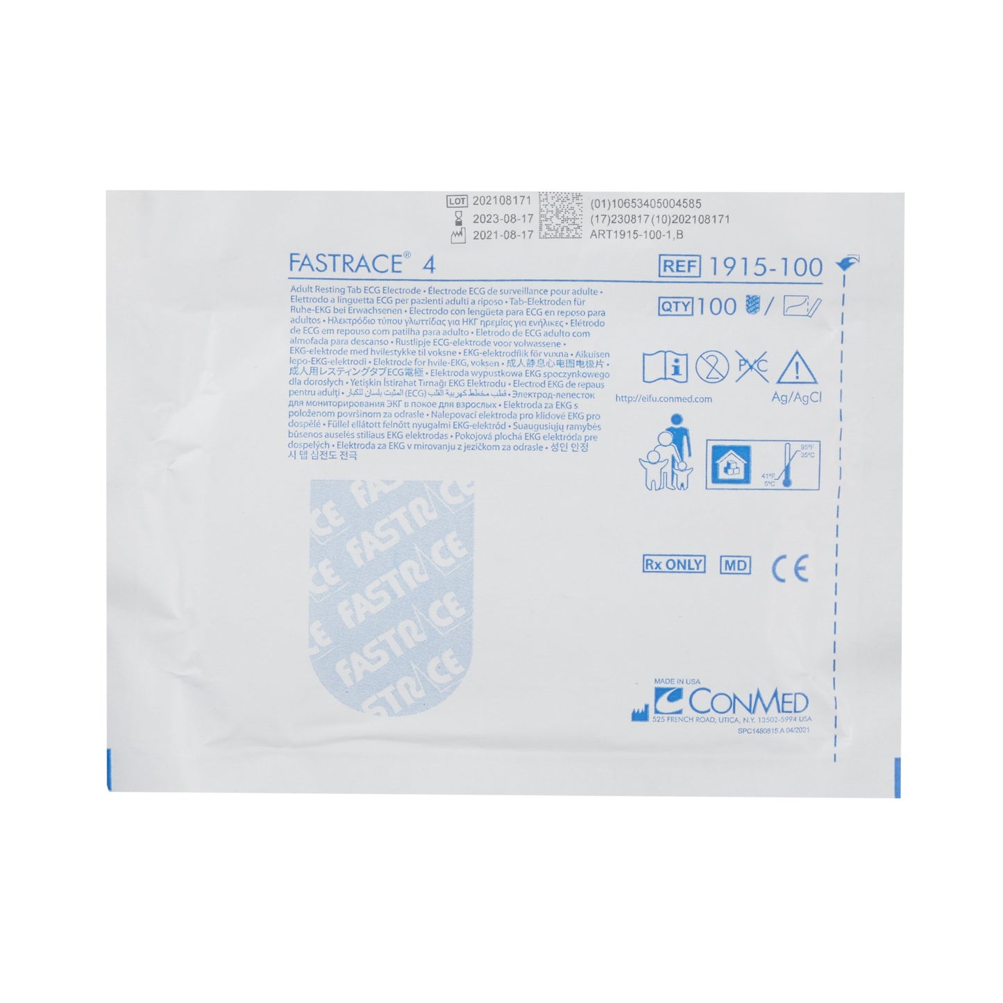 Fastrace® 4 ECG Tab Electrode