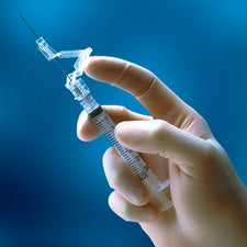 SafetyGlide™ 1 mL Syringe with Hypodermic Needle, 27 Gauge, 5/8 Inch Needle Length