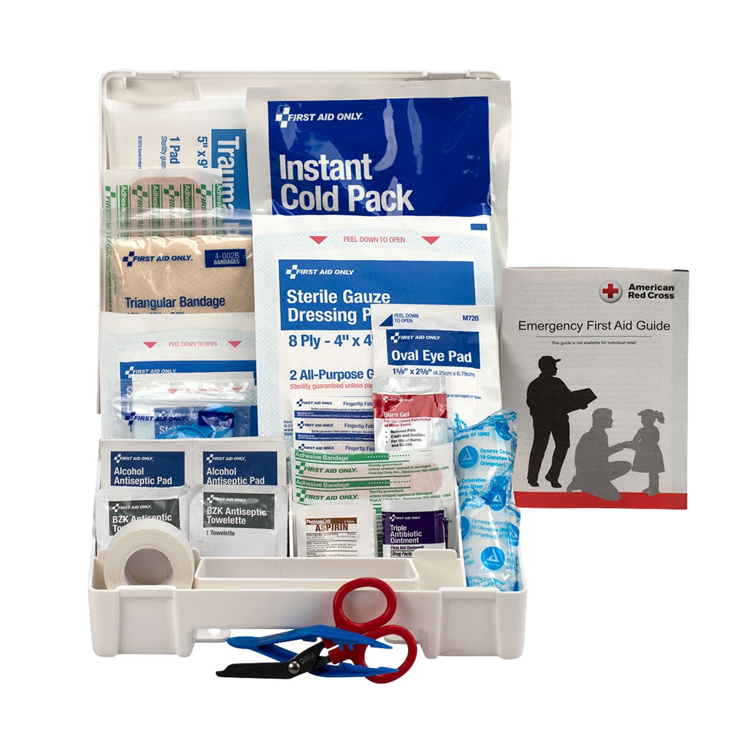 First Aid Kit First Aid Only® 10 Person Plastic Case