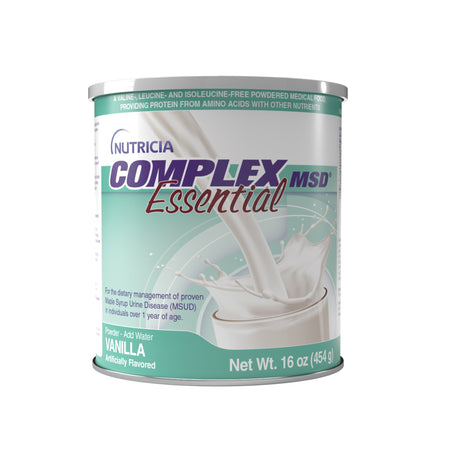 Nutricia North America 201517 Oral Supplement Complex MSD Essential Vanilla Flavor Powder 16 oz. / 454 Gram