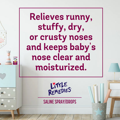 Little Remedies® Saline Spray + Drops
