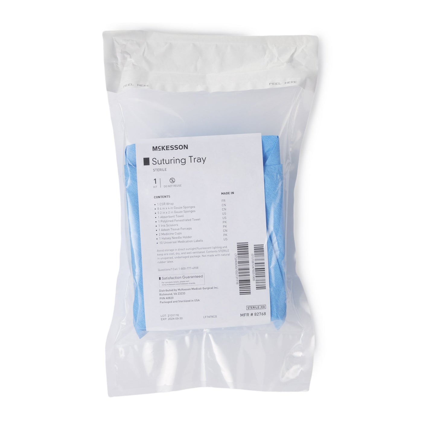 Suture Tray McKesson