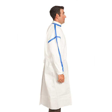 TrueCare Biomedix TCBA54ST-XL Cleanroom Gown, Extra Large
