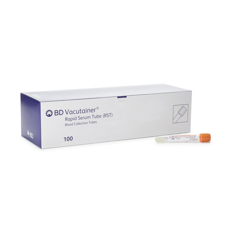 BD 368774 Vacutainer® Venous Blood Collection Tube Clot Activator Additive 5 mL BD Hemogard™ Closure Polyethylene Terephthalate (PET) Tube
