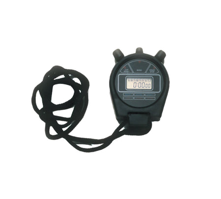 Fabrication Enterprises Dec-00 Stop Watch with Clock