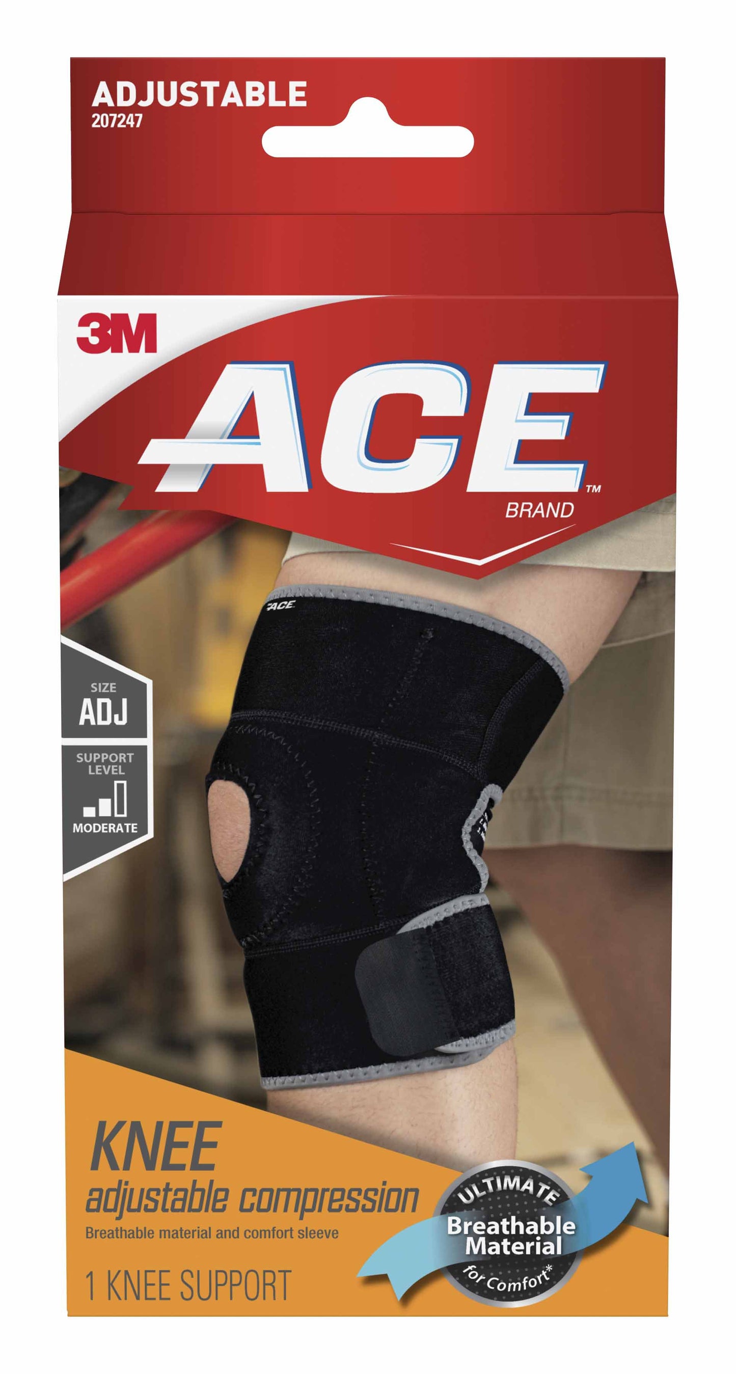 Knee Brace ACE™ One Size Fits Most Left or Right Knee