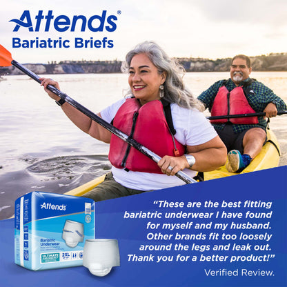 Attends® Bariatric Protective Underwear, 2X-Large