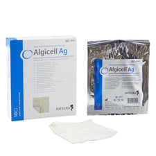 Algicell® Ag Calcium Alginate Dressing with Silver, 4¼ x 4¼ Inch