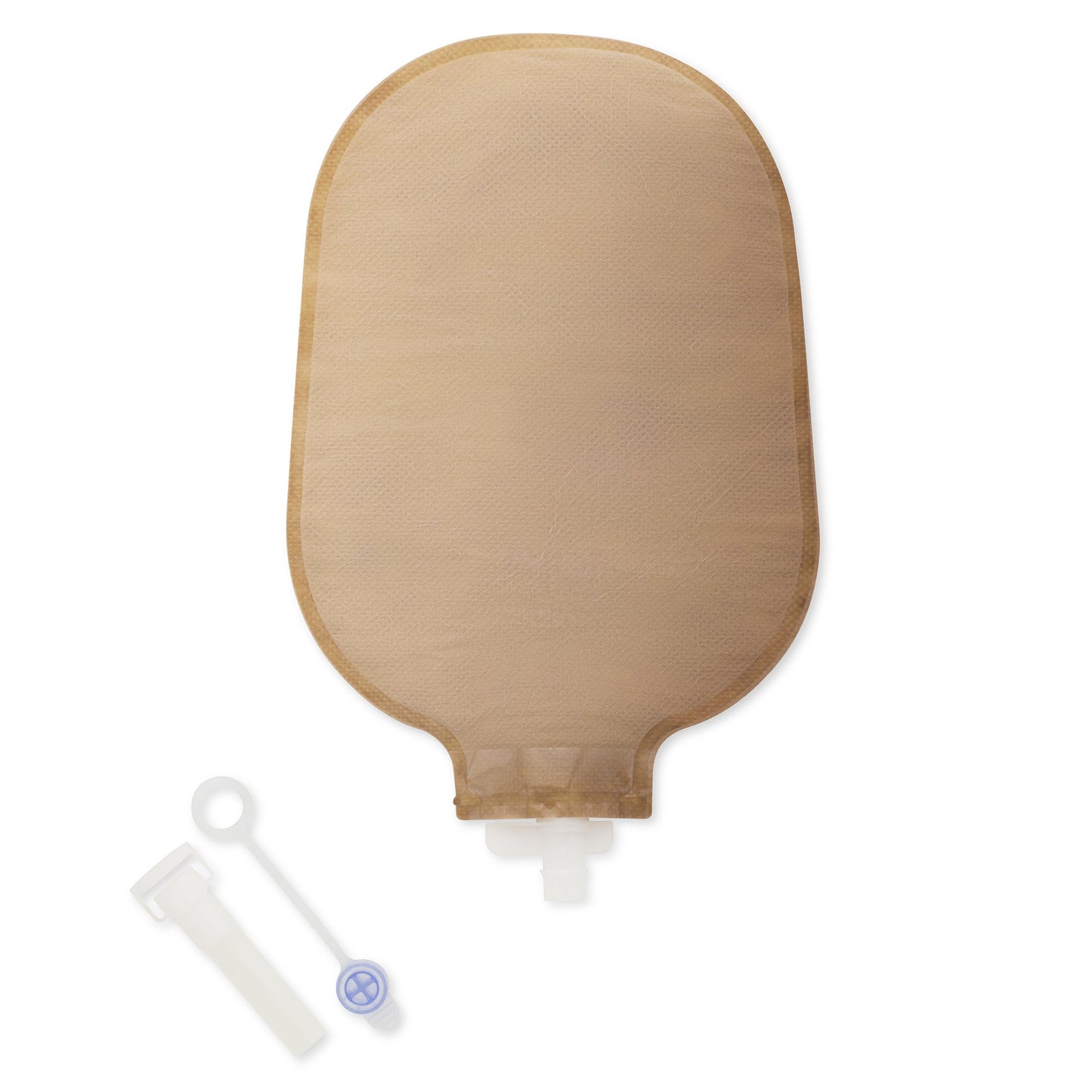 CeraPlus™ Soft Convex 1-Piece Biege Urostomy Pouch, Pre-cut to Fit 19 mm Stomas
