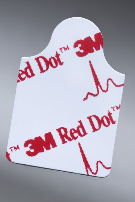 3M 2330 Red Dot EKG Tab Electrode