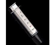 AirTite 26301 Exel General Purpose Syringe, 50 to 60 mL, Flat Top Style, Eccentric Tip