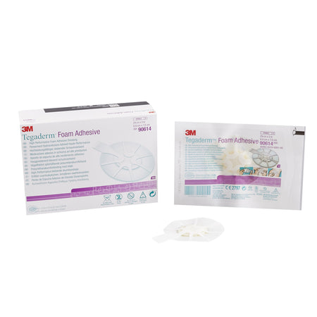 Solventum 90614 3M Tegaderm High Performance Adhesive with Border Foam Dressing