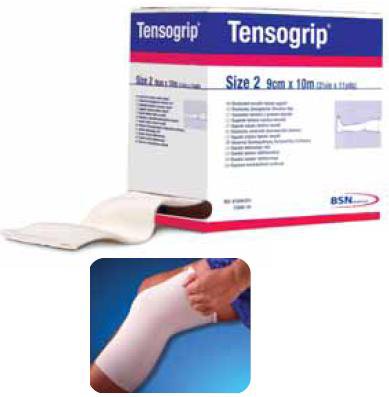 BSN 7585 Tensogrip Pull On Elastic Tubular Support Bandage, 4-1/2 Inch x 11 Yard