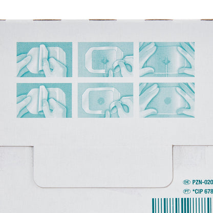 3M™ Tegaderm Transparent Film Dressing, 4 x 4-3/4 Inch