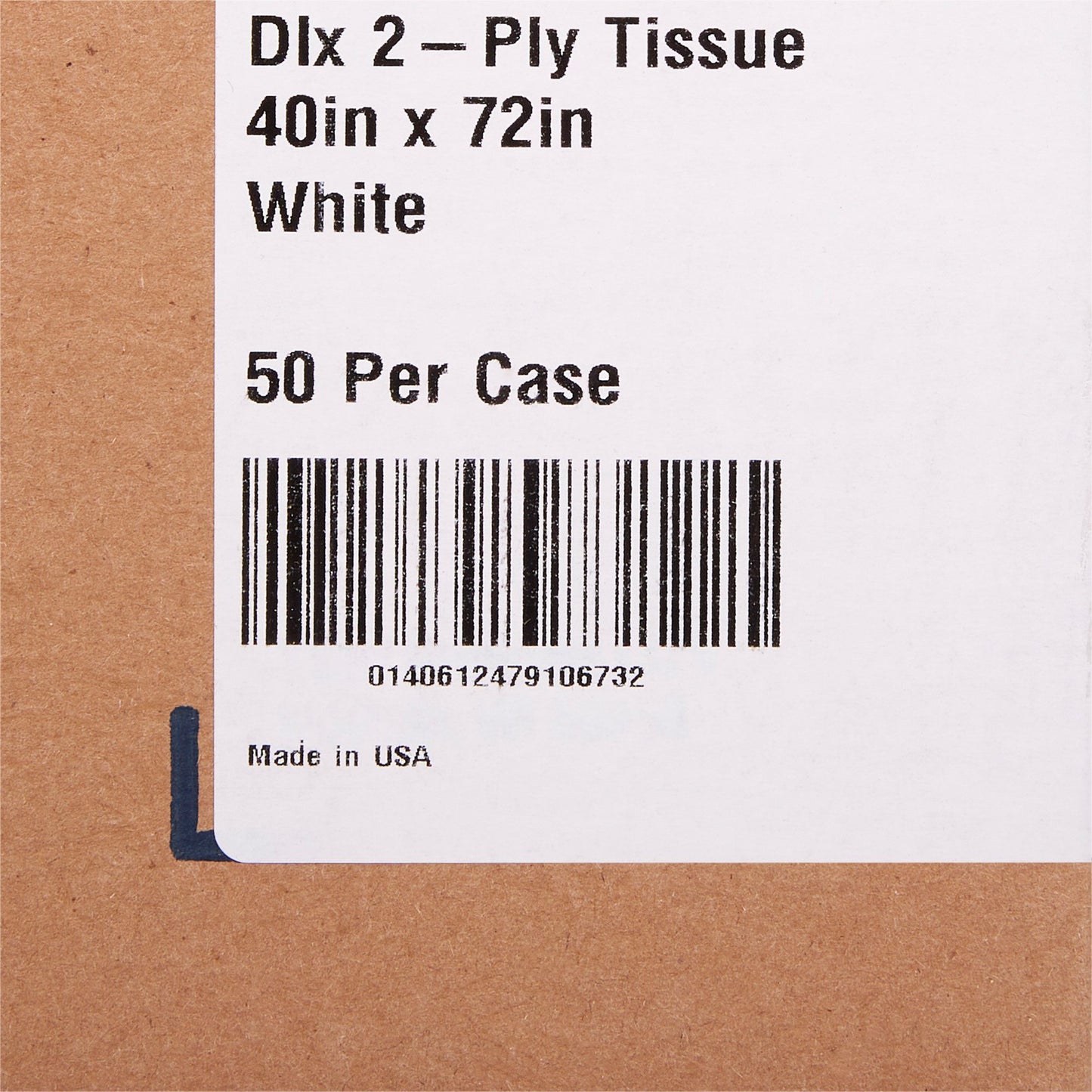 McKesson Nonsterile Physical Exam Drape, 40 x 72 Inch
