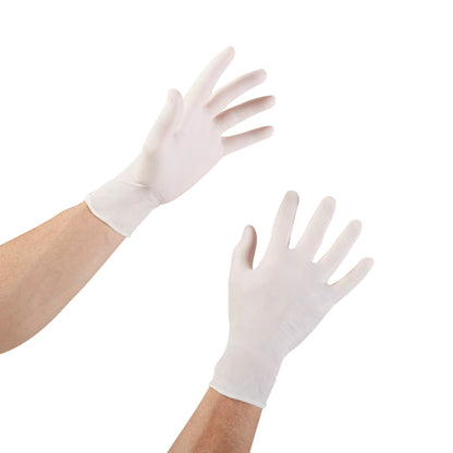 McKesson Confiderm® Latex Exam Glove, Small, Ivory