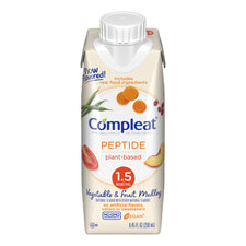 Compleat® Peptide 1.5 Cal Plant-Based Tube Feeding Formula, 8.45-ounce carton