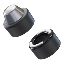 TheraFace Hot and Cold Rings Facial Massage, Black