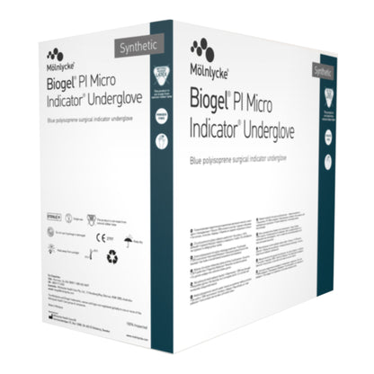 Biogel® PI Micro Indicator® Polyisoprene Surgical Underglove, Size 7.5, Blue