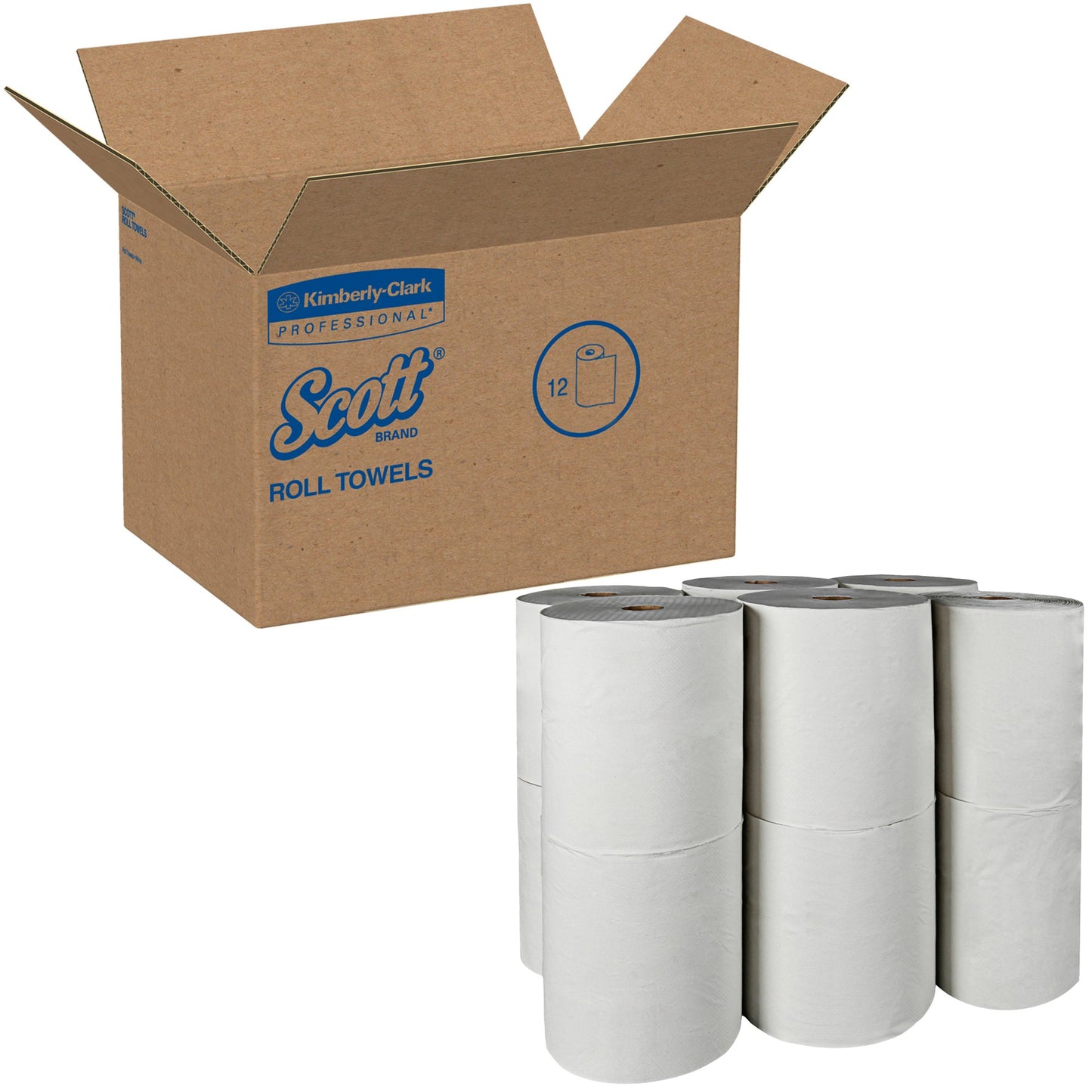 Paper Towel Scott® Roll 8 Inch X 800 Foot